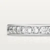 Obrączka ślubna 1895 – platyna, diamenty – Cartier Obrączka ślubna 1895 – platyna, diamenty – Cartier