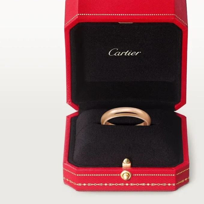Obrączka ślubna 1895 – różowe złoto – Cartier Obrączka ślubna 1895 – różowe złoto – Cartier