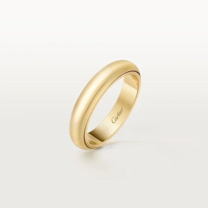 Obrączka ślubna 1895 – żółte złoto – Cartier