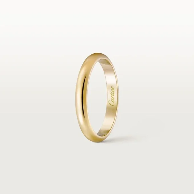 Obrączka ślubna 1895 – żółte złoto – Cartier Obrączka ślubna 1895 – żółte złoto – Cartier