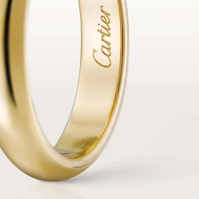Obrączka ślubna 1895 – żółte złoto – Cartier Obrączka ślubna 1895 – żółte złoto – Cartier