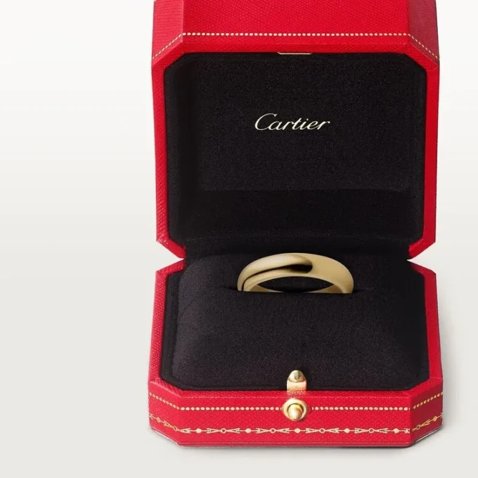 Obrączka ślubna 1895 – żółte złoto – Cartier