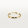 Obrączka ślubna 1895 – żółte złoto, diament – Cartier