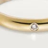 Obrączka ślubna 1895 – żółte złoto, diament – Cartier