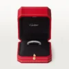 Obrączka ślubna Broderie De Cartier – białe złoto, diamenty – Cartier