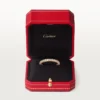 Obrączka ślubna Broderie De Cartier – różowe złoto, diamenty – Cartier
