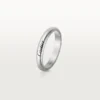 Obrączka ślubna C De Cartier – platyna – Cartier