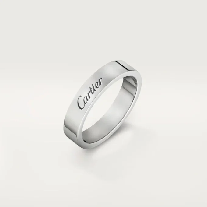 Obrączka ślubna C De Cartier – platyna – Cartier Obrączka ślubna C De Cartier – platyna – Cartier