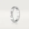 Obrączka ślubna C De Cartier – platyna – Cartier