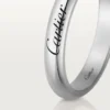 Obrączka ślubna C De Cartier – platyna – Cartier