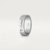 Obrączka ślubna C De Cartier – platyna, diamenty – Cartier
