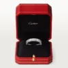 Obrączka ślubna C De Cartier – platyna, diamenty – Cartier