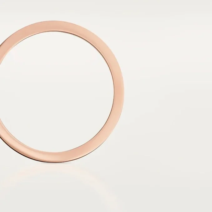 Obrączka ślubna C De Cartier – różowe złoto – Cartier