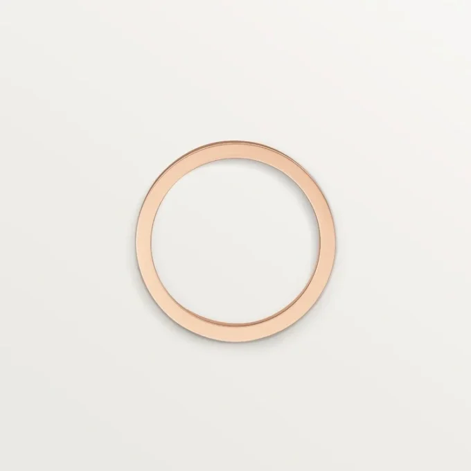 Obrączka ślubna C De Cartier – różowe złoto – Cartier