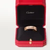 Obrączka ślubna C De Cartier – różowe złoto – Cartier