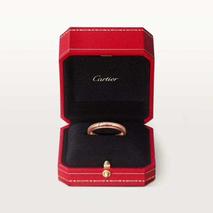 Obrączka ślubna C De Cartier – różowe złoto – Cartier