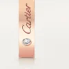 Obrączka ślubna C De Cartier – różowe złoto, diament – Cartier