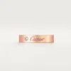 Obrączka ślubna C De Cartier – różowe złoto, diament – Cartier