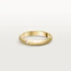 Obrączka ślubna C De Cartier, szerokość 3 mm, 1 diament