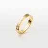 Obrączka ślubna C De Cartier, szerokość 3 mm, 1 diament