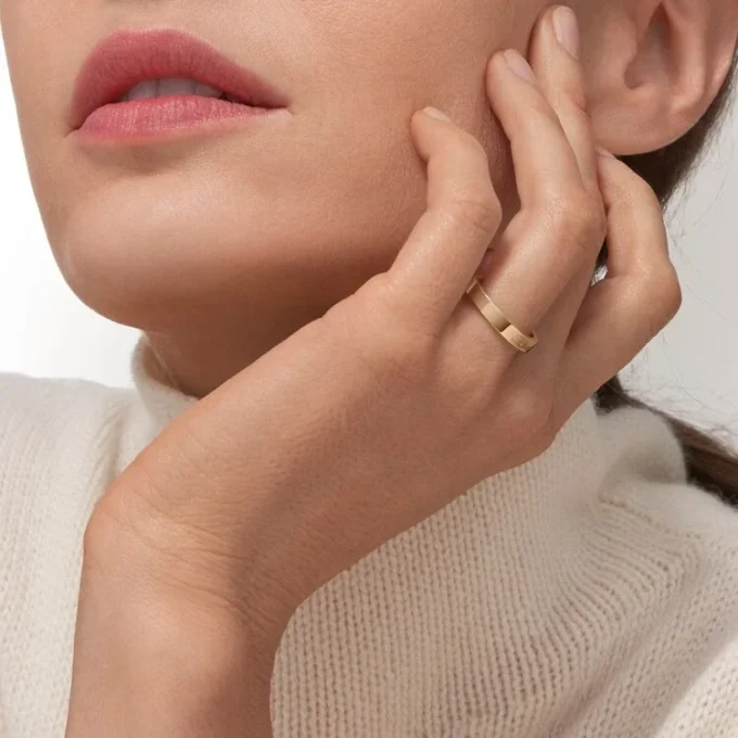 Obrączka ślubna C De Cartier, szerokość 3 mm
