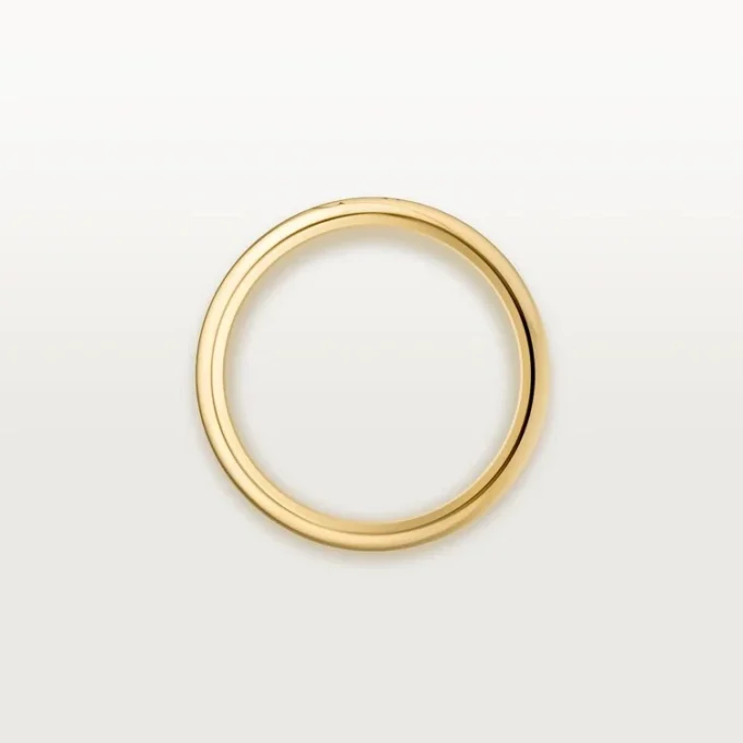 Obrączka ślubna C De Cartier, szerokość 3 mm