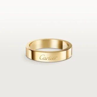 Obrączka ślubna C De Cartier, szerokość 4 mm