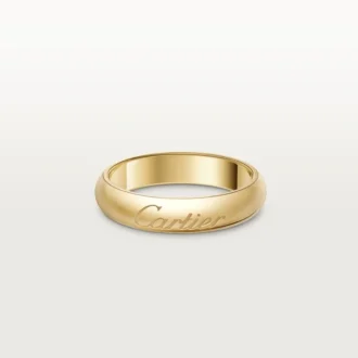Obrączka ślubna C De Cartier, szerokość 4 mm