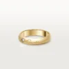 Obrączka ślubna C De Cartier, szerokość 4 mm, 1 diament