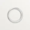 Obrączka ślubna C De Cartier, szerokość 4 mm, 1 diament