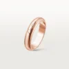 Obrączka ślubna C De Cartier, szerokość 4 mm