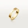 Obrączka ślubna C De Cartier, szerokość 4 mm