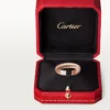 Obrączka ślubna C De Cartier, szerokość 4 mm