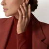 Obrączka ślubna C De Cartier, szerokość 5 mm, 1 diament