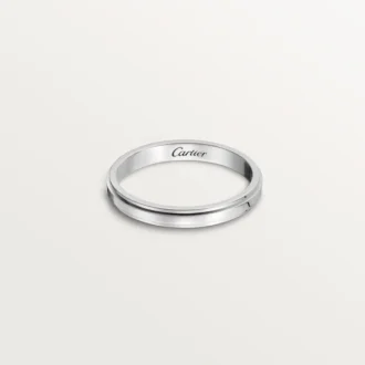 Obrączka ślubna Cartier D’amour – platyna – Cartier