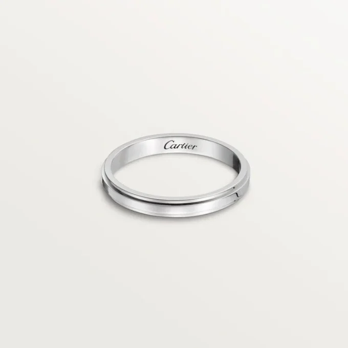 Obrączka ślubna Cartier D’amour – platyna – Cartier