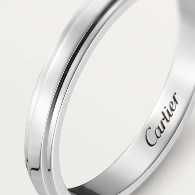 Obrączka ślubna Cartier D’amour – platyna – Cartier