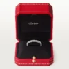 Obrączka ślubna Cartier D’amour – platyna, diamenty – Cartier