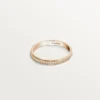 Obrączka ślubna Cartier D’amour – różowe złoto, diamenty – Cartier