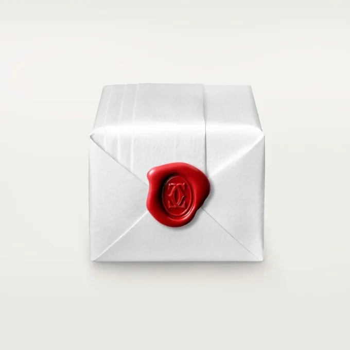 Obrączka ślubna Cartier D’amour – różowe złoto, diamenty – Cartier