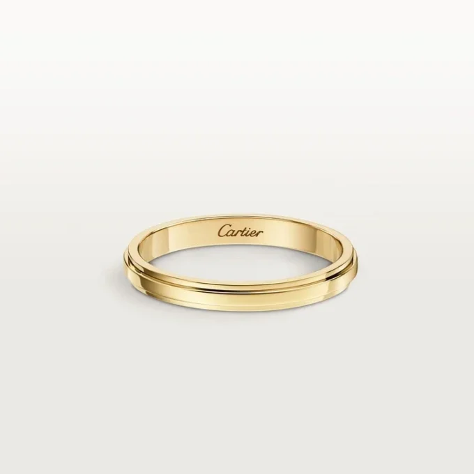 Obrączka ślubna Cartier D’amour, szerokość 2,5 mm
