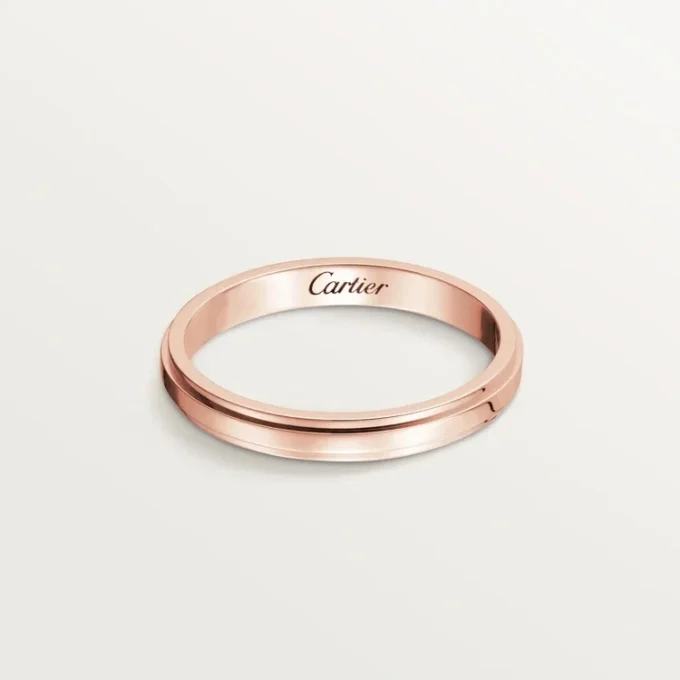 Obrączka ślubna Cartier D’amour, szerokość 2,5 mm