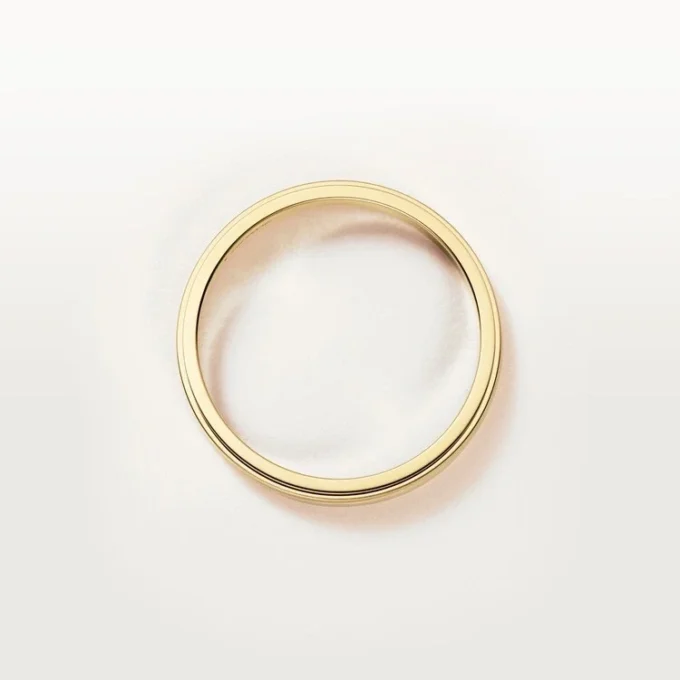 Obrączka ślubna Cartier D’amour, szerokość 2,5 mm