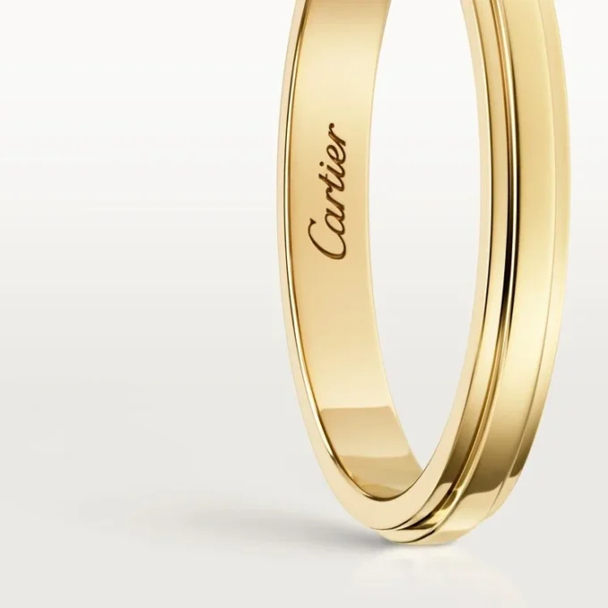 Obrączka ślubna Cartier D’amour, szerokość 2,5 mm