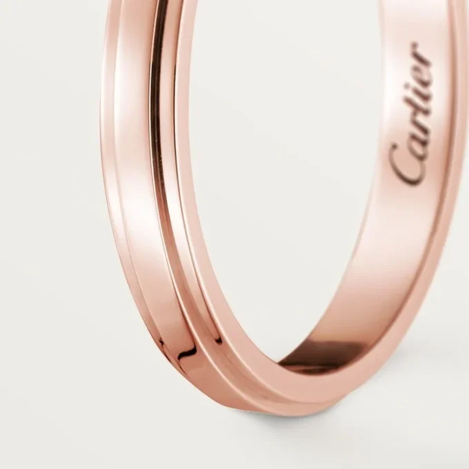 Obrączka ślubna Cartier D’amour, szerokość 2,5 mm
