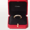 Obrączka ślubna Cartier D’amour, szerokość 2,5 mm