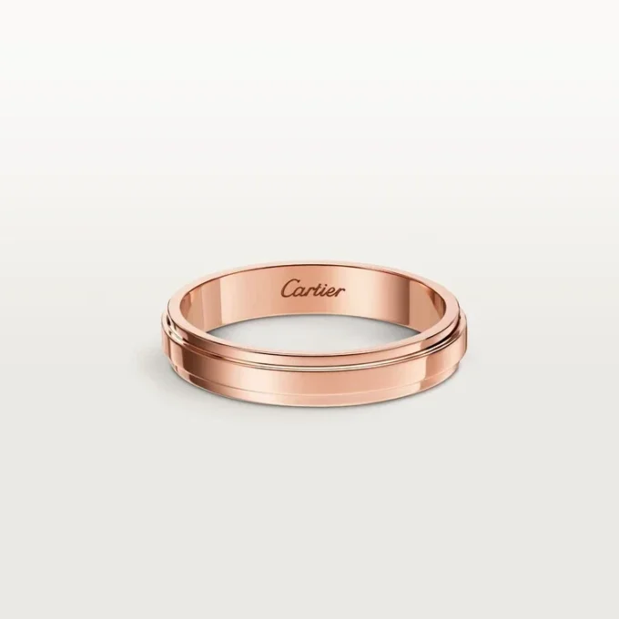 Obrączka ślubna Cartier D’amour, szerokość 3,5 mm