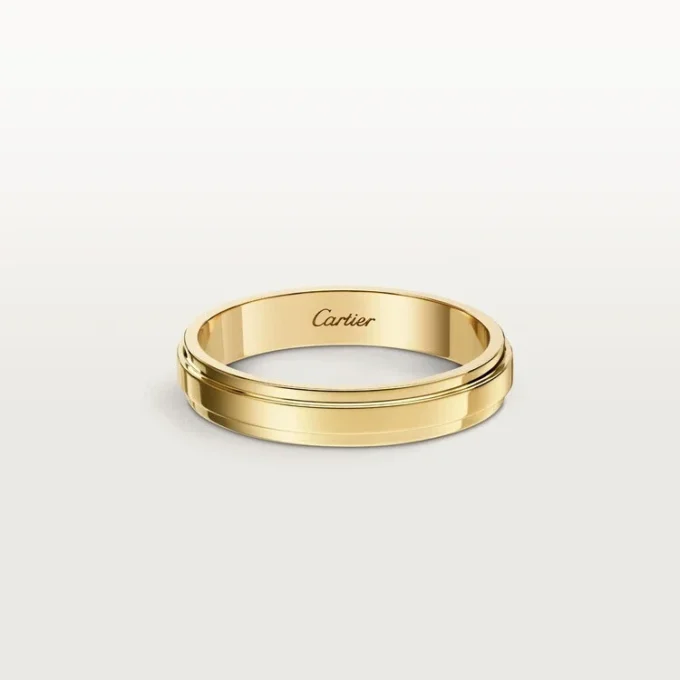 Obrączka ślubna Cartier D’amour, szerokość 3,5 mm