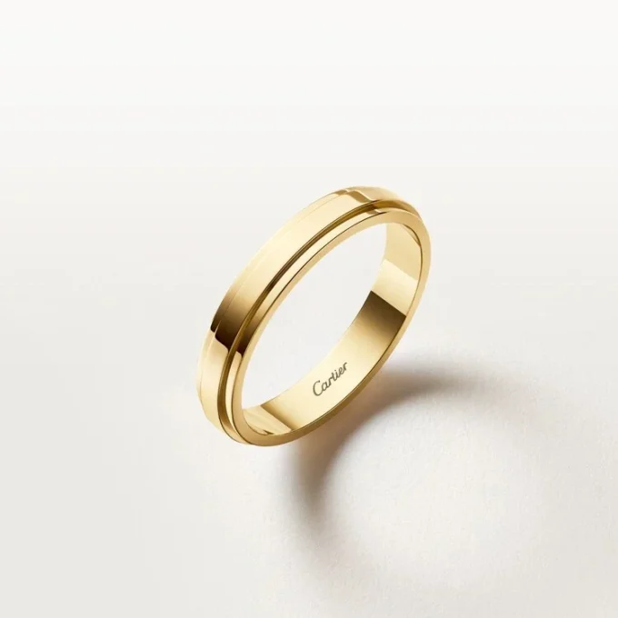 Obrączka ślubna Cartier D’amour, szerokość 3,5 mm
