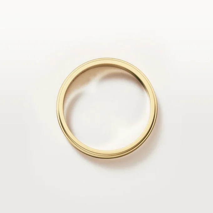 Obrączka ślubna Cartier D’amour, szerokość 3,5 mm